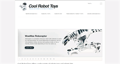 Desktop Screenshot of coolrobottoys.com